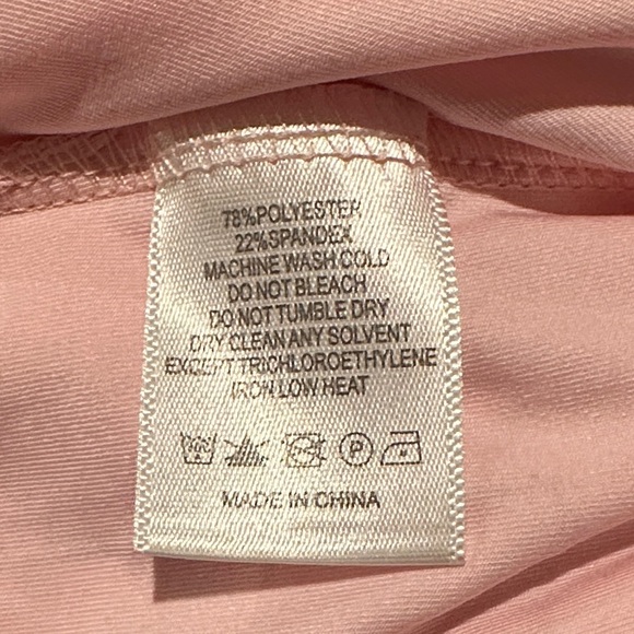 Jady K Pink Checkerboard Athletic Shorts with Drawstring - Picture 5 of 5